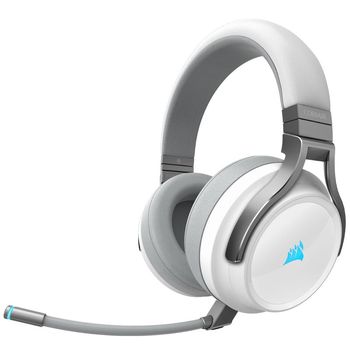 Corsair Virtuoso RGB Wireless Auriculares Gaming 7.1 Inalámbricos Blancos