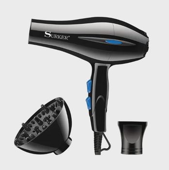 Saeday SURKER SK-3209 Professional Hair Dryer Negative Ions Hair Dryer