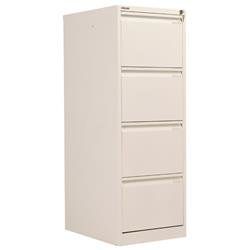 Bisley Filing Cabinet 4 Drawer 470x622x1321mm Ref 1643-ab9