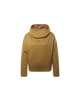 Sudadera de training reebok thermowarm+ graphene w sepia