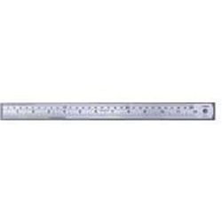 Linex Stainless Steel Ruler Imperial and Metric 1000mm