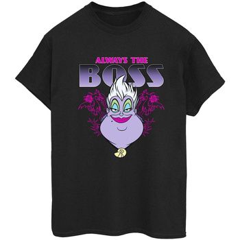 Disney Camiseta manga larga Always The Boss para mujer