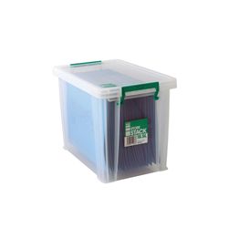 StoreStack 18.5 Litre Storage Box W400xD260xH290mm Clear