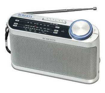 ROBERTS R9993 Portable Analogue Radio - Silver, Silver