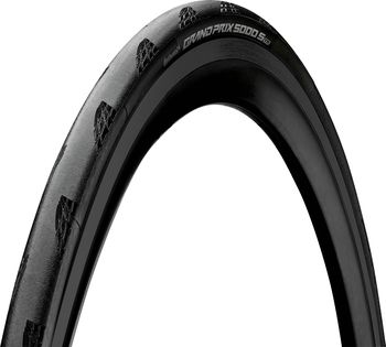 Continental Grand Prix 5000 S Tubeless-Ready Road Tyre, Black