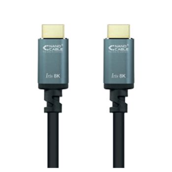 Cable Nanocable Hdmi 2.1 Iris 8K Macho-Macho 2M Negro