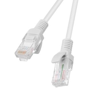 Lanberg Cable de Red RJ45 UTP Cat.6 Fluke Pass Test 5m Gris