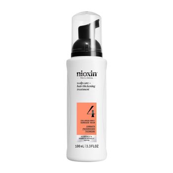 Sistema 4 Scalp Treatment - 100 ml - Nioxin - Tratamiento voluminizador para el cuero cabelludo sin aclarado.