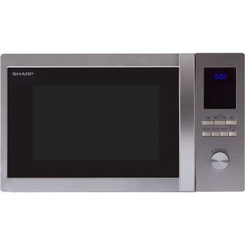 Sharp R-922STWE Microondas con Grill 32L 1000W Acero Inoxidable