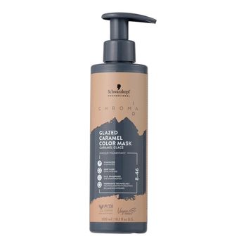 Mascarilla Chroma ID - 300 ml Caramelo Glaseado 8-46 - Schwarzkopf - Mascarilla de color para refrescar tonos en casa o añadir tonos pastel al cabello