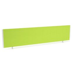 Impulse/Evolve Plus Bench Screen 1800 Bespoke Myrrh Green White Frame