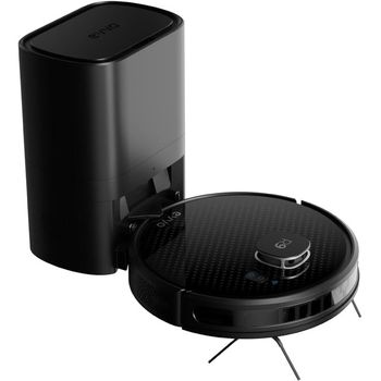 Evvo R9 Láser Robot Aspirador 4 en 1 Con Base de Autovaciado WiFi 3000Pa Negro