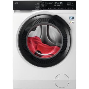 Lavadora Libre Instalación - AEG LFR7314O4C Blanco, 10 Kg, 1400 rpm, Eficiencia A, Vapor