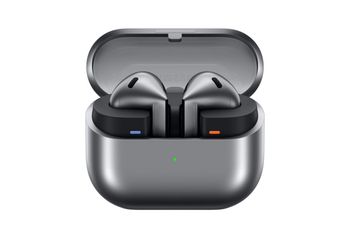 Auriculares Inalámbricos - SAMSUNG Galaxy Buds3, Gris, Cancelación Ruido