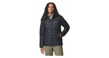 Chaqueta de plumon columbia powder lite ii mujer negra