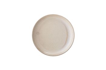 Plato de gres beige