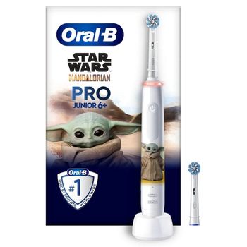 Oral-B Pro 3 Junior Star Wars Cepillo de Dientes Eléctrico para Niños con 2 Recambios