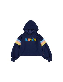 Sudadera levi's full sleeve high rise girl dark blue