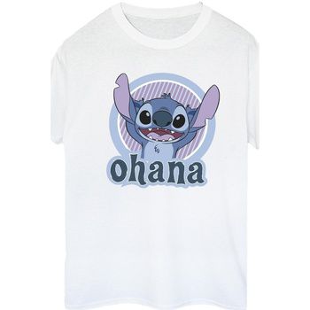 Disney Camiseta manga larga Ohana para mujer