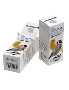 suplemento respiratorio SERIRESPIR LATAC para aves liquido 20 ml