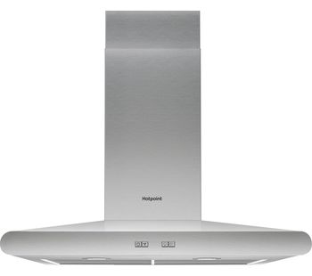 HOTPOINT PHC6.7FLBIX Chimney Cooker Hood - Stainless Steel, Stainless Steel