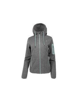 Forro polar de montaña joluvi kurni w mujer gris vigore/verde pal