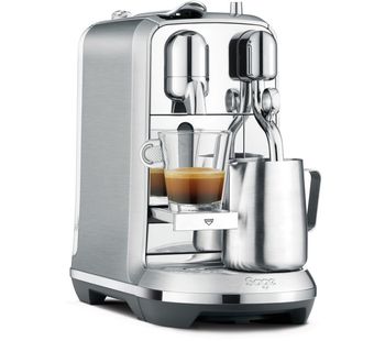 NESPRESSO by Sage Creatista Plus BNE800BSS Coffee Machine - Stainless Steel, Stainless Steel