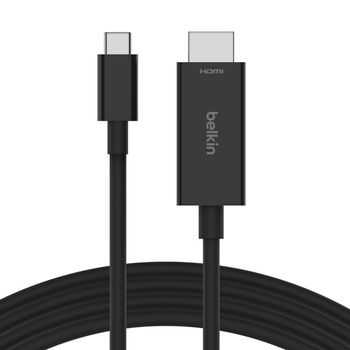 Belkin AVC012bt2MBK Cable USB-C a HDMI 2m Negro