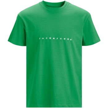 Jack & Jones Camiseta 12237296 JWHCOPENHAGEN TEE SS CREW NECK JNR ISLAND GREEN para niño