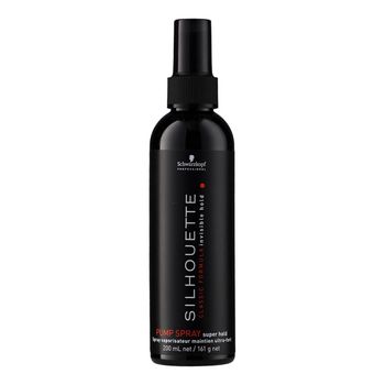 SILHOUETTE Super Hold Spray No Aerosol - 200 ml - Schwarzkopf - Laca sin aerosol de fijación ultra-fuerte.