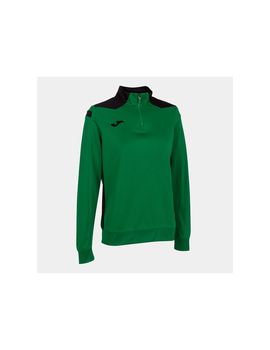 Sudadera de futbol joma championship vi mujer verde negro