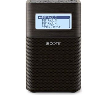 SONY XDRV1BTDB Portable DABﱓ Radio - Black, Black