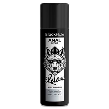 Black Hole Anal Repair Base Agua Relax Con Hyaluron 30 ml