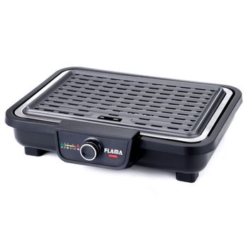 Flama 4860FL Parrilla de Mesa Eléctrica 2200W Negra