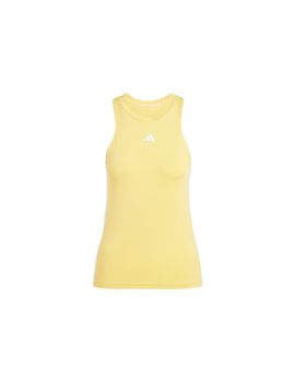 Camiseta de fitness adidas essentials tr-es 3s tk mujer amarillo