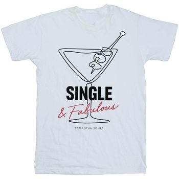 Sex And The City Camiseta manga larga Single And Fabulous para mujer