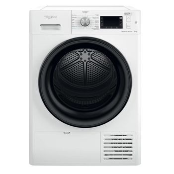 Secadora Condensación - Whirlpool FFT M22 8X3B SPT, 8Kg, Bomba de Calor, Blanco