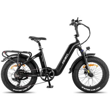 Fafrees F20 Master Bicicleta Eléctrica 500W Batería 1080Wh Autonomía 110km Satén Negro