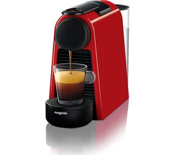 NESPRESSO by Magimix Essenza Mini Coffee Machine - Ruby Red, Red