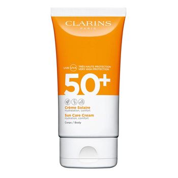 Clarins Protector Solar Facial Crema Solar Corporal UVA/UVB SPF50+