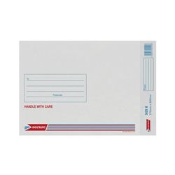 GoSecure Bubble Lined Envelope Size 8 270x360mm White (20 Pack)