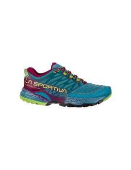 Zapatillas de trail la sportiva akasha ii topaz/red plum mujer