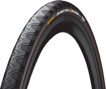 Continental Grand Prix 4 Season Folding Road Tyre, Black