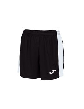 Short joma maximujer/niña negro-blanco