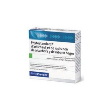 phytostandard alcachofa-rabano negro 30comp.