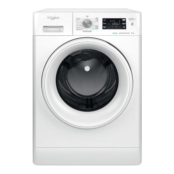 Lavadora Libre Instalación - Whirlpool FFB 9258 WV SP, 9 Kg y 1151 RPM, Blanco