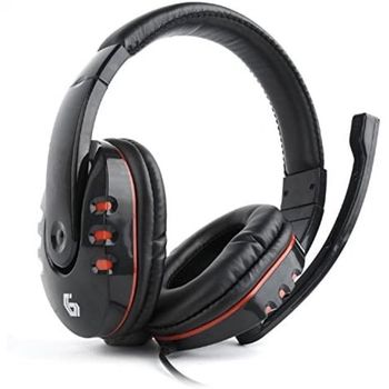 Gembird GHS-402 Auriculares Gaming Negros