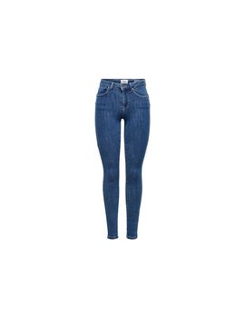 Vaqueros only power mid push up jeans skinny dark blue denim muje