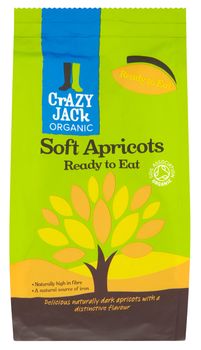 Crazy Jack Organic Soft Apricots - 200g