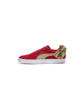 Zapatillas puma sportswear suede bow varsity mujer